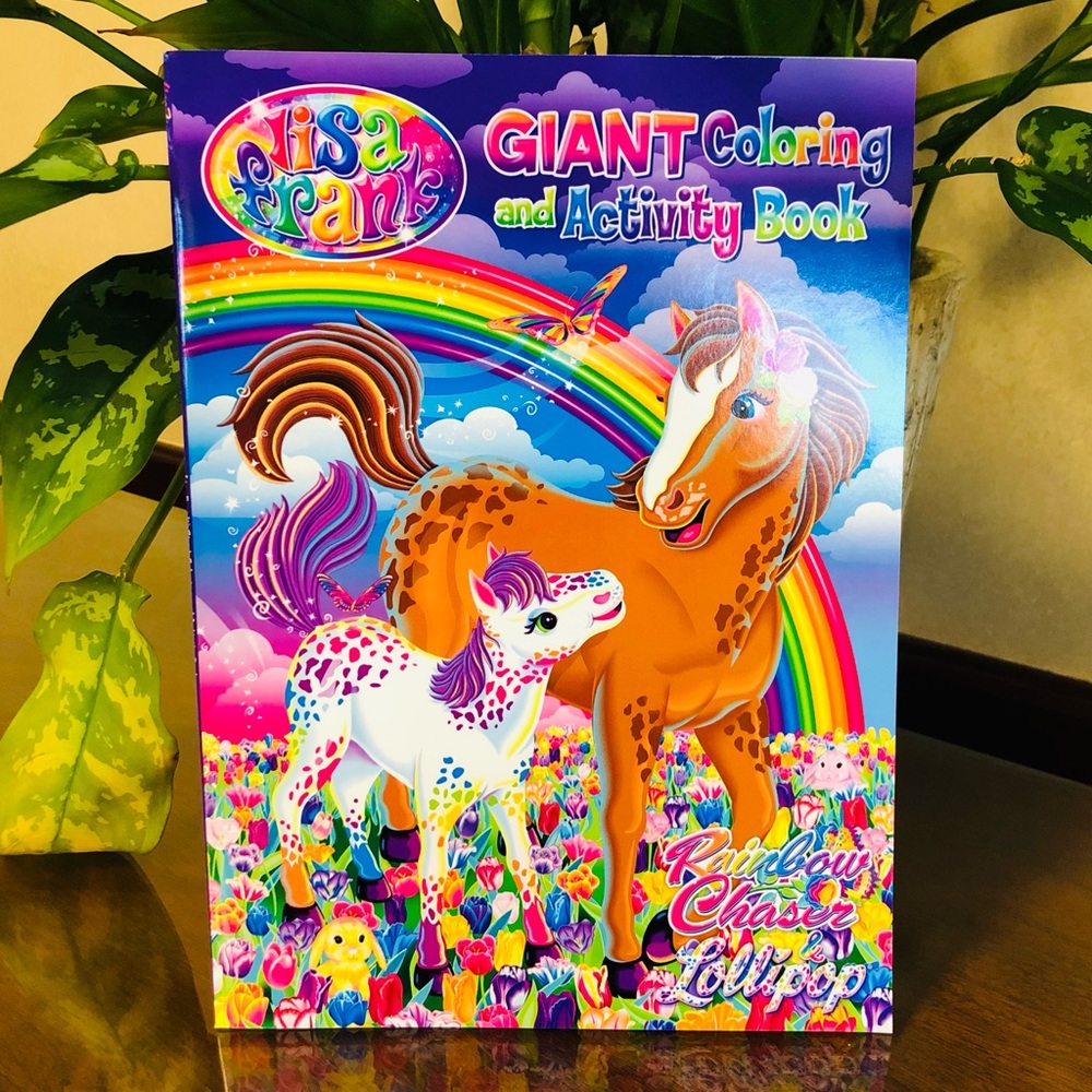 Lisa Frank Color & Activity Book 🌈💖
